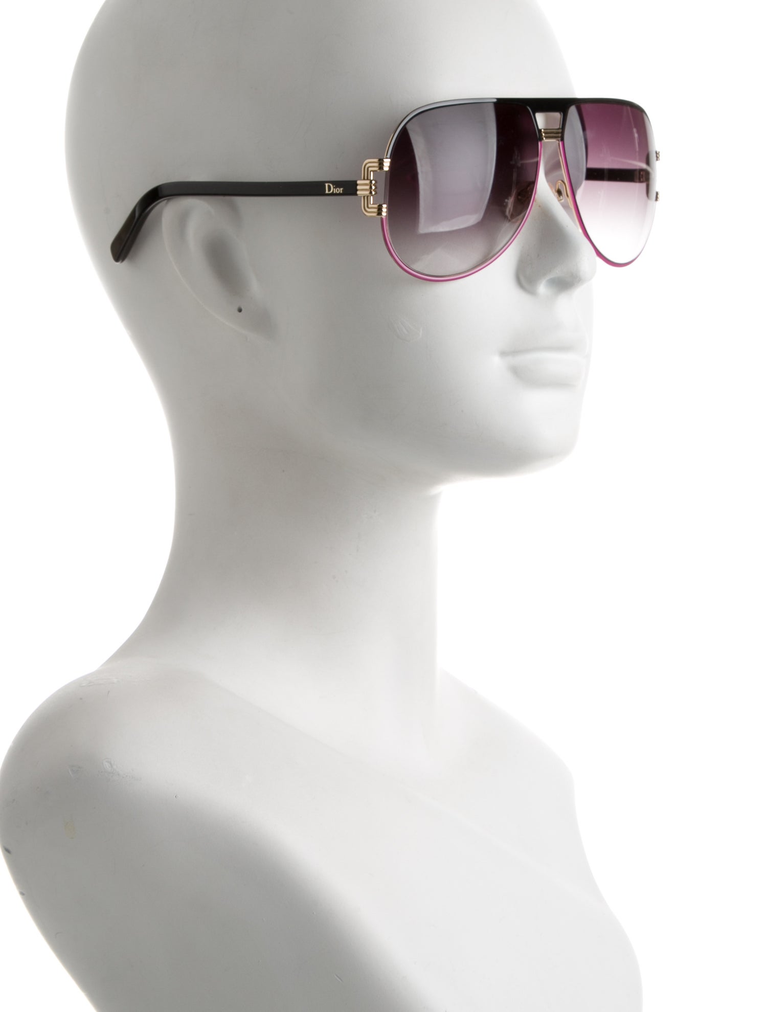 Christian Dior Diorgraphix2 Aviator Sunglasses